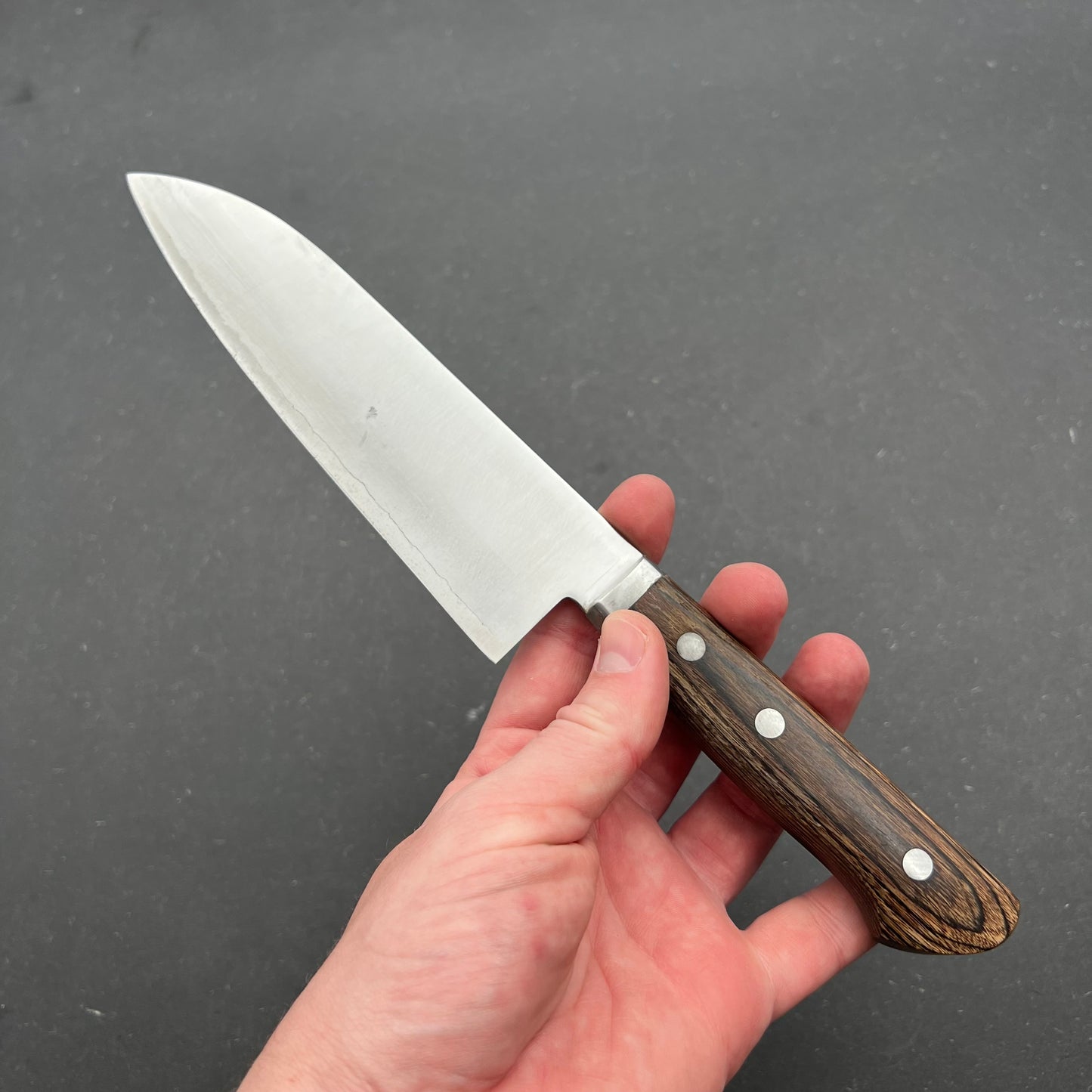 Santoku 170mm rustfri