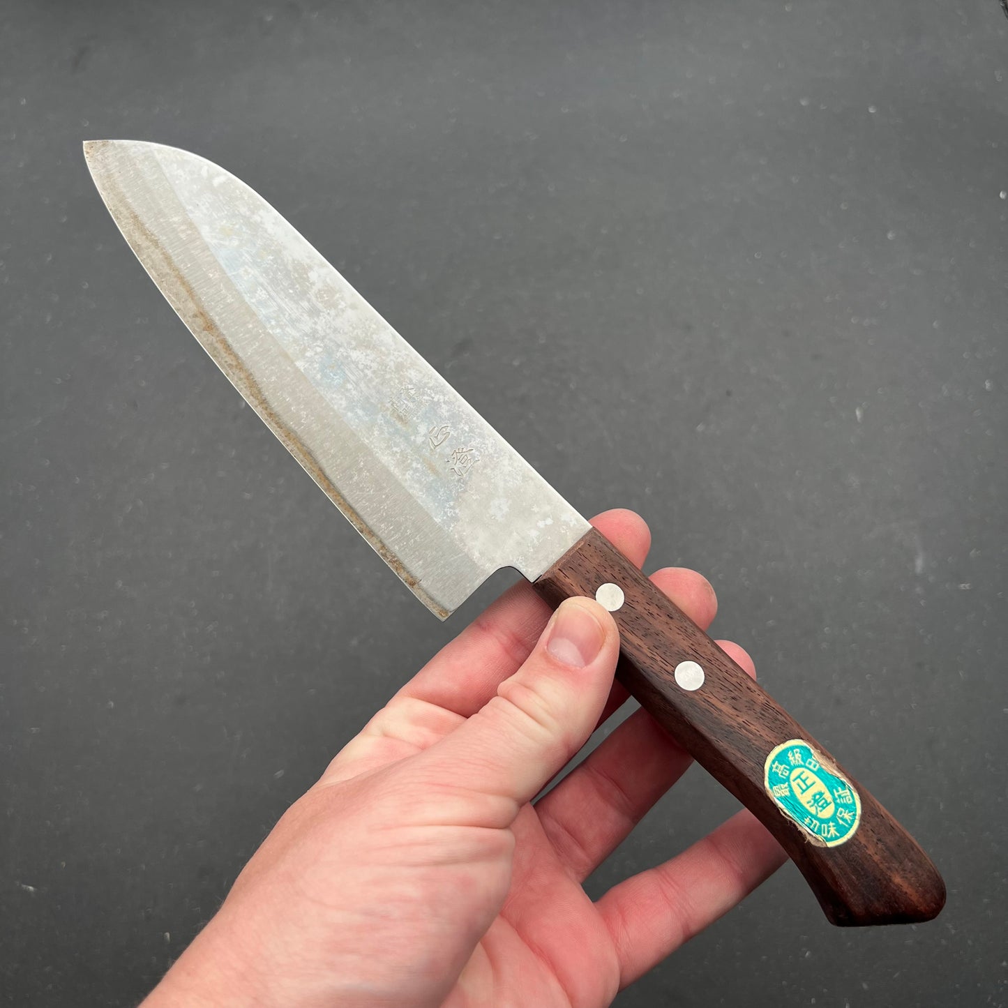 Santoku 170mm carbonkerne
