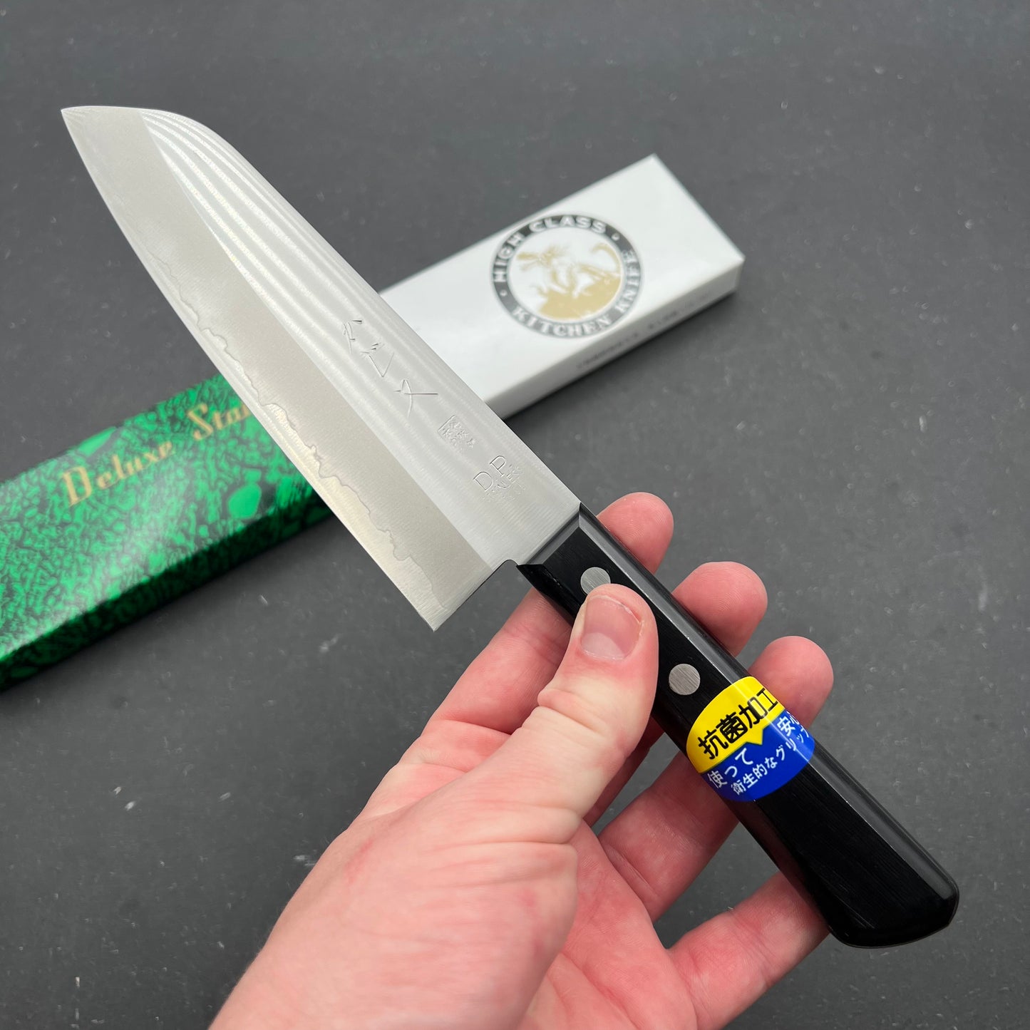 Kajimata Santoku 170mm rustfri