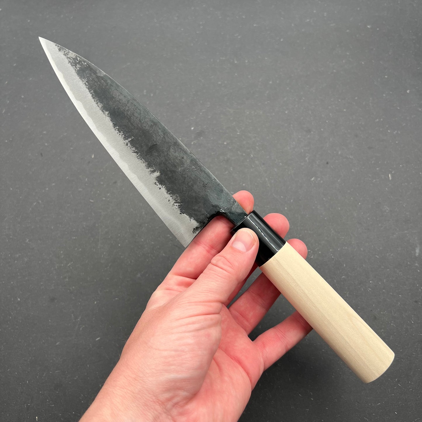 Sakai Santoku 165mm white 2 carbon