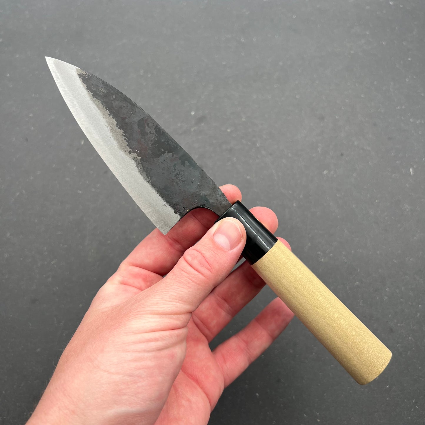 Sakai Funayuki 105mm white 2 carbon