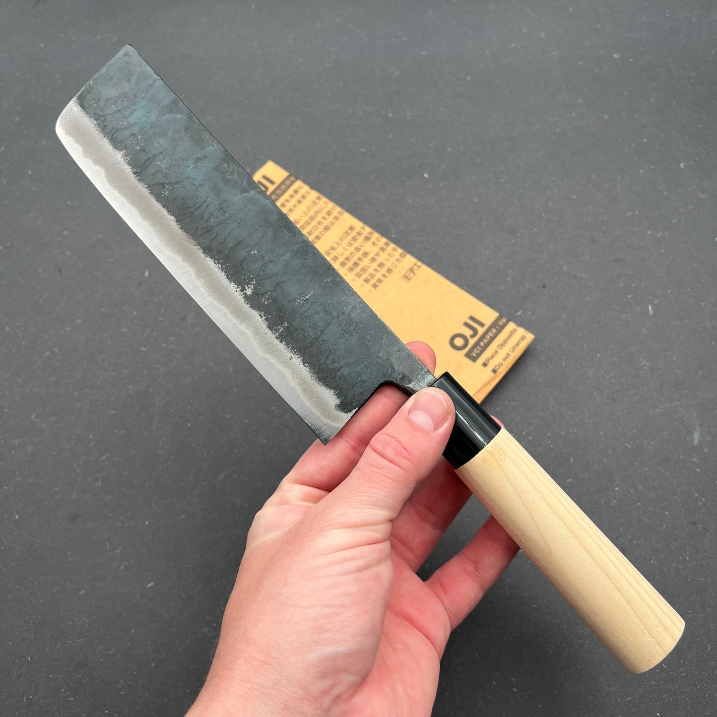 Sakai Nakiri 165mm White 2 carbon