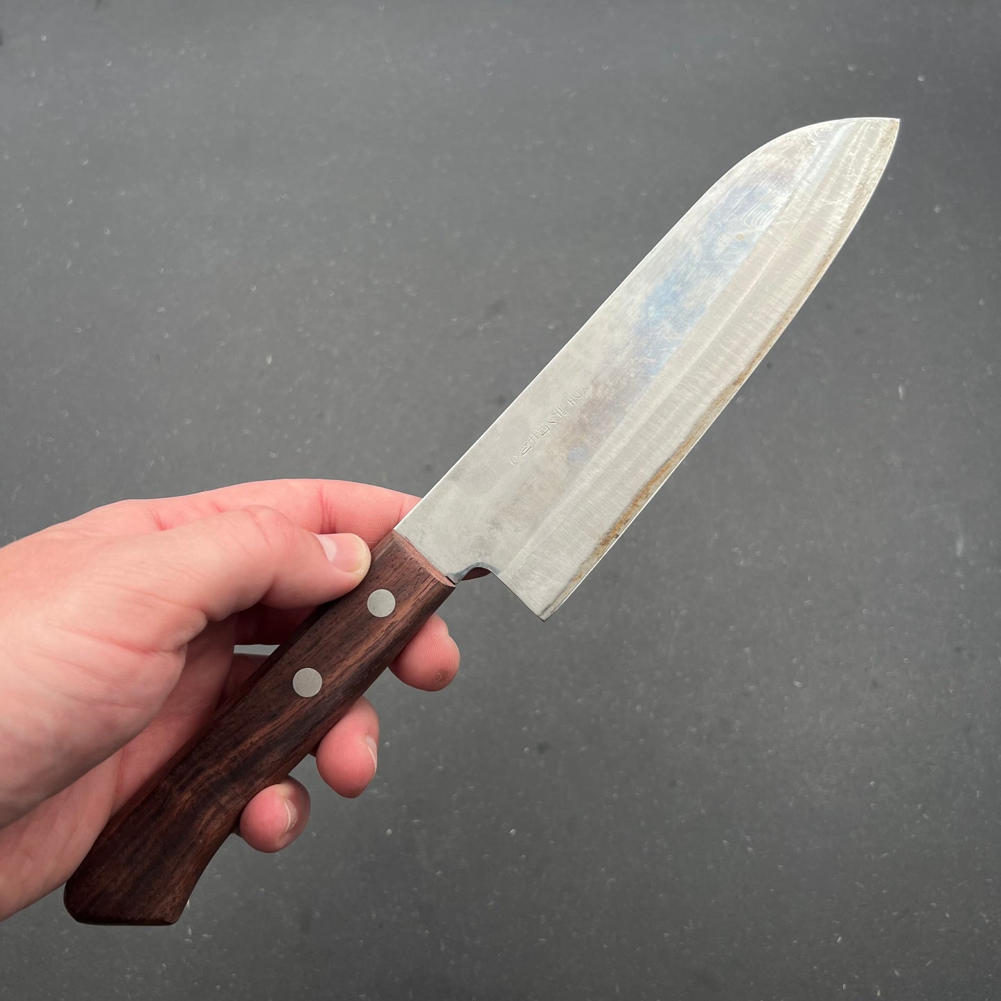 Santoku 170mm carbonkerne