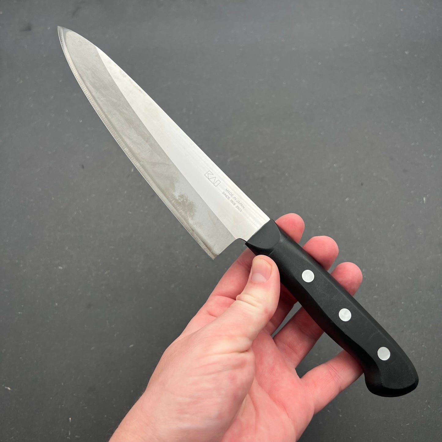 Kai Gyuto 190mm carbonkerne