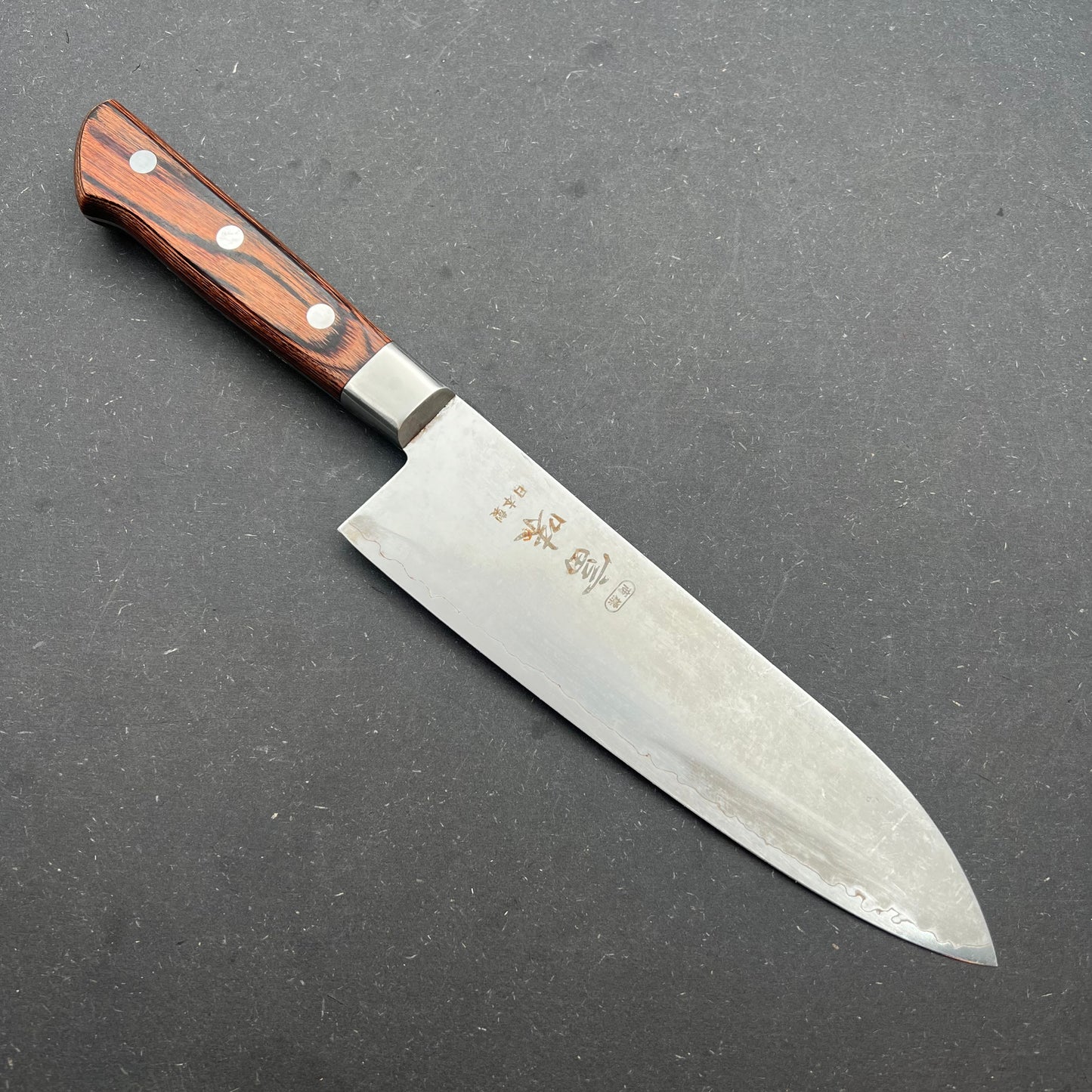 Santoku 190mm rustfri