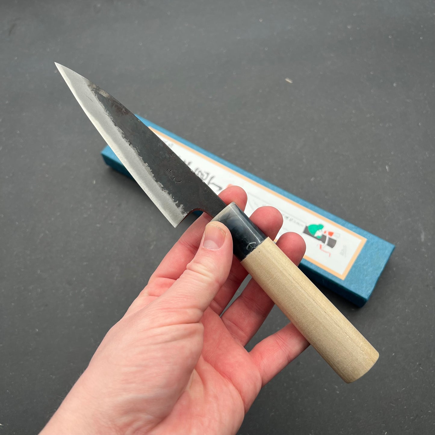 Tosa Petty 120mm Kurouchi Blue Steel 2