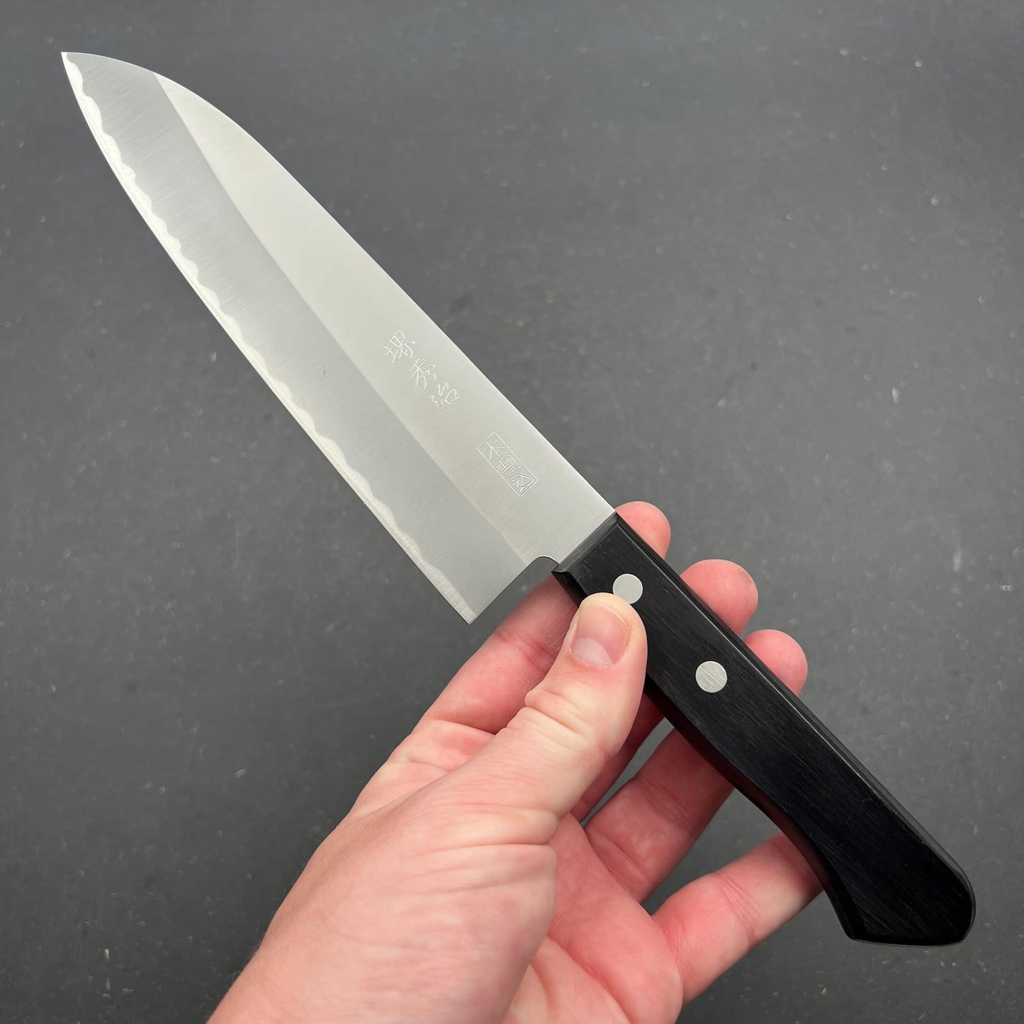 Sakai Santoku 180mm carbonkerne