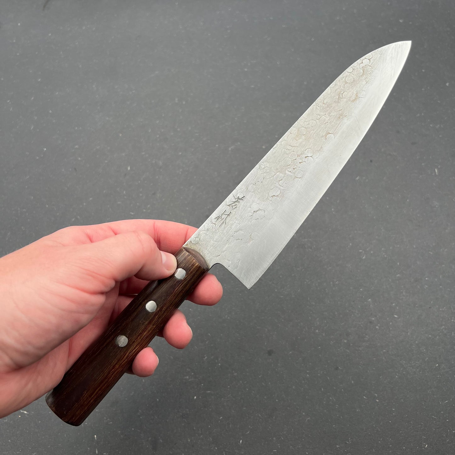 Santoku 185mm carbonkerne