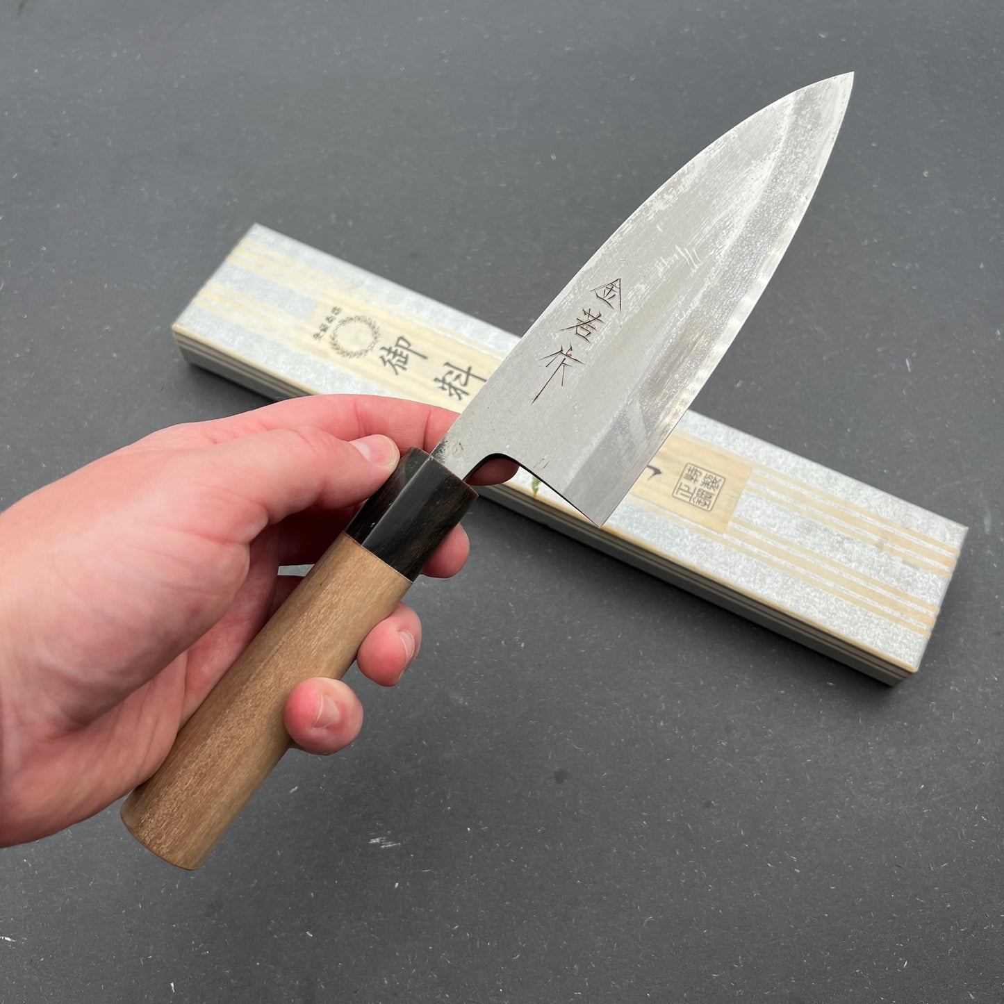 Wasasaku Deba 160mm carbon (hornferrule)