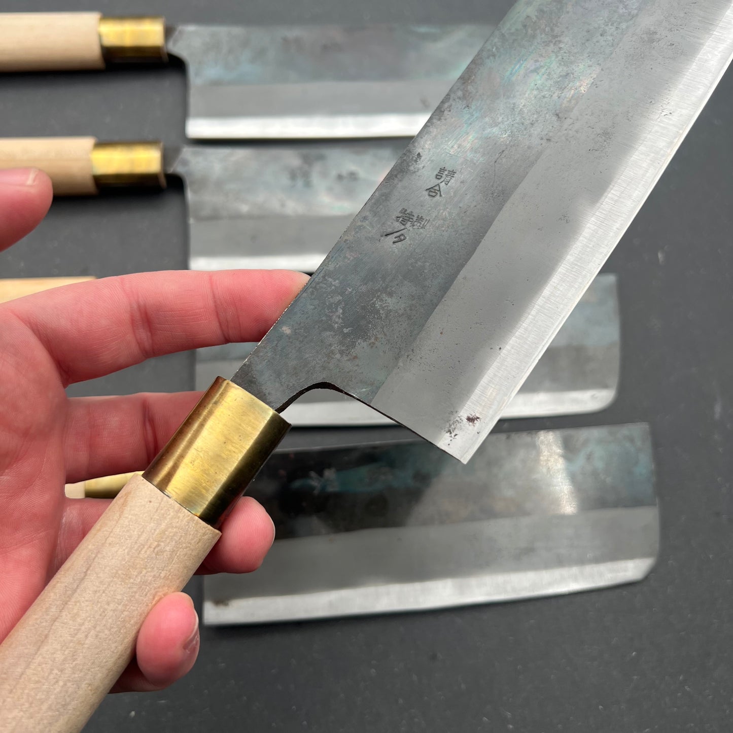 Nakiri 175mm carbon