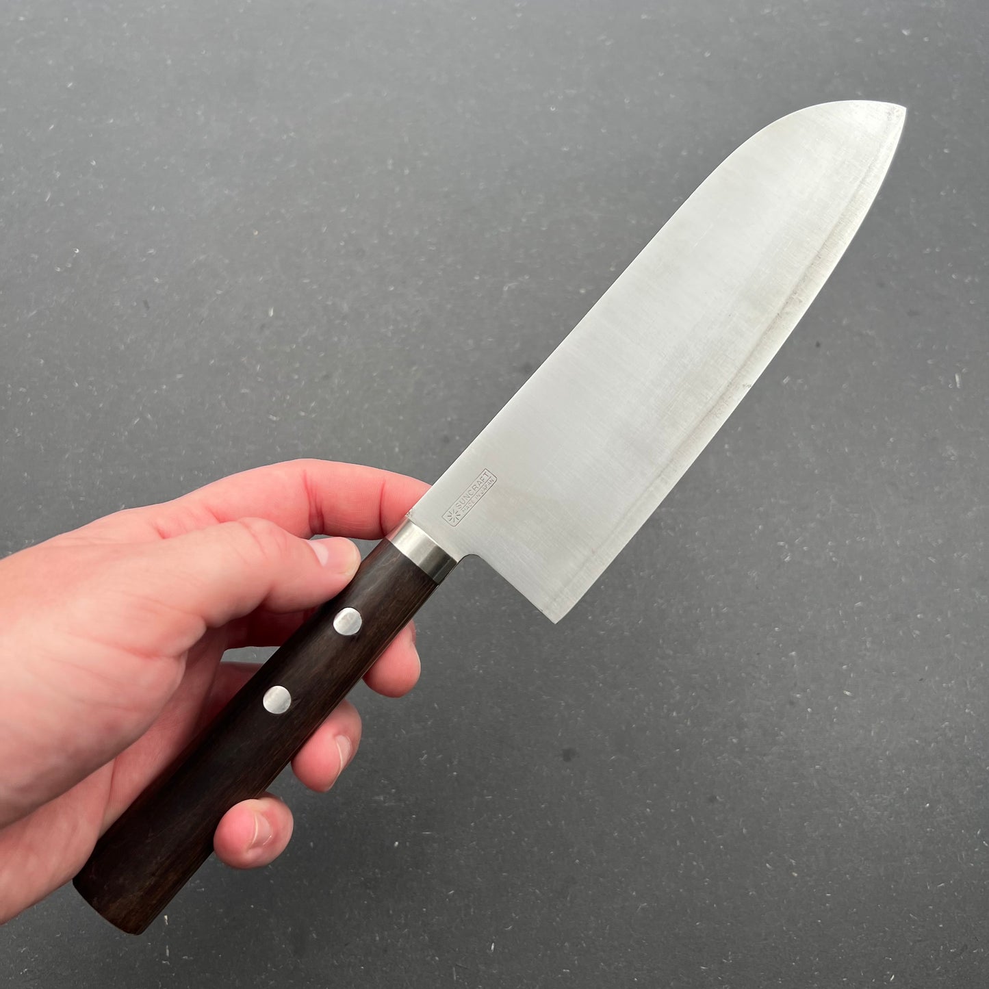 Santoku 175mm carbonkerne