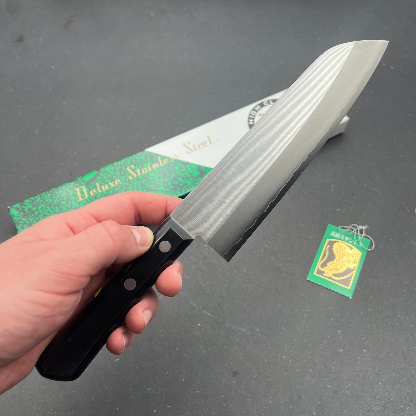 Santoku 170mm rustfri