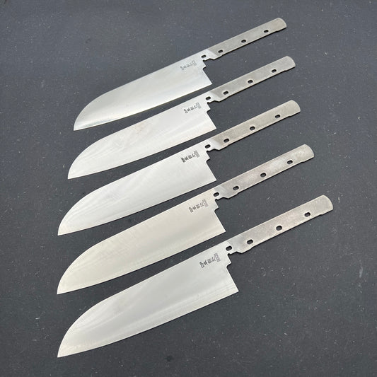 Santoku Blad 165mm rustfri (DP Gold) 5 stk.