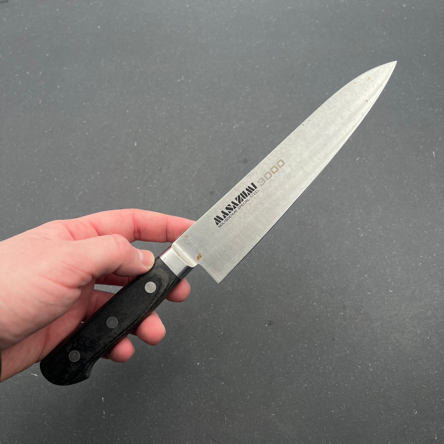 Masazuwi Gyuto 190mm rustfast