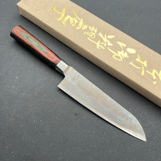 Santoku 170mm carbon