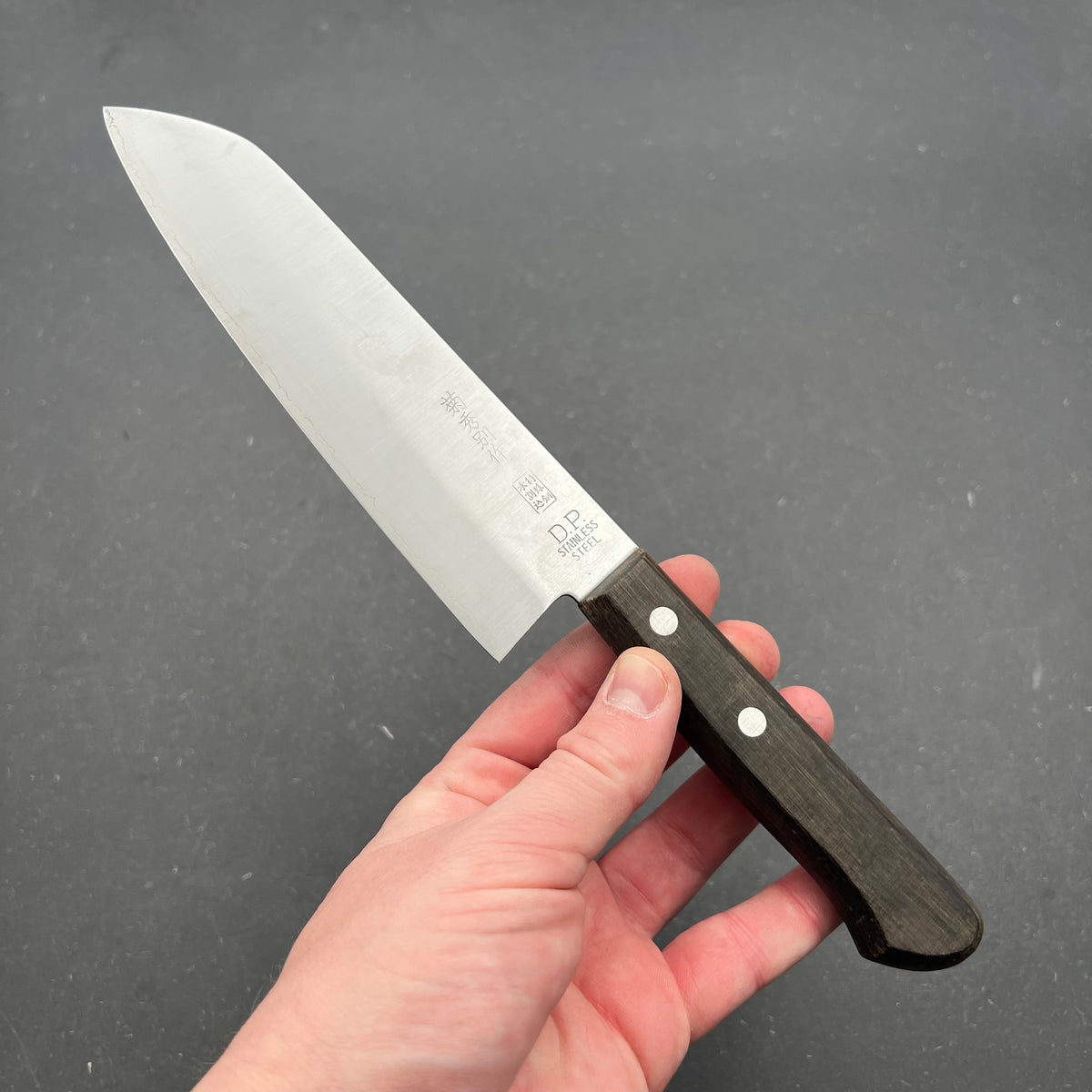 Santoku 170mm rustfri