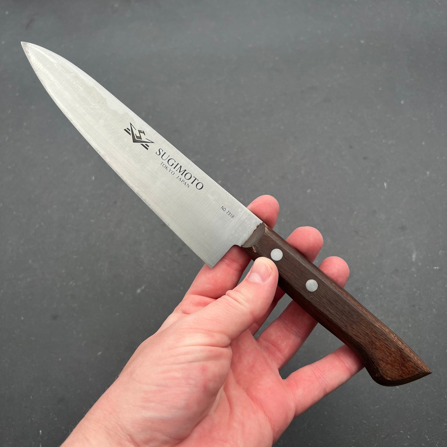 Sugimoto Gyuto 190mm rustfri