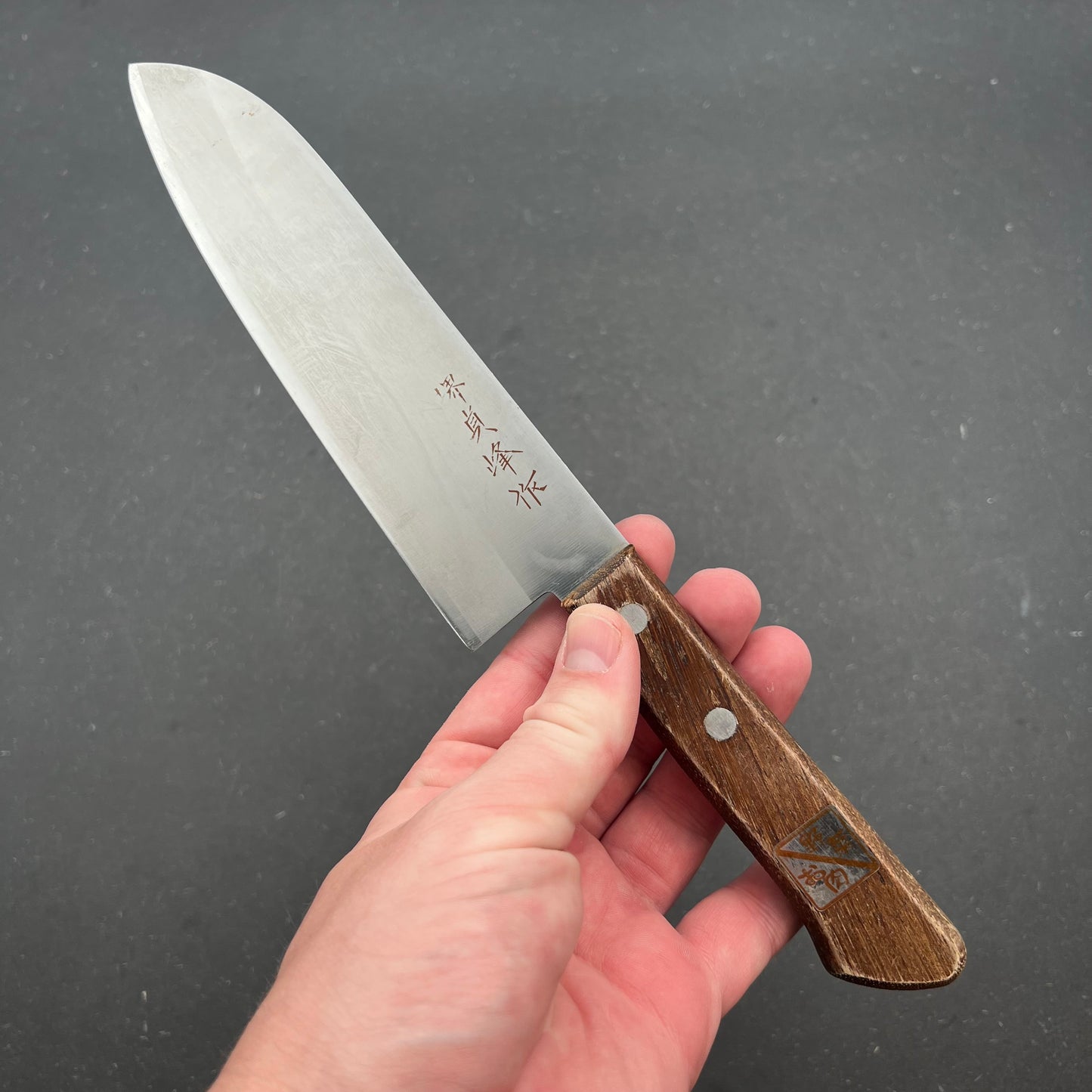 Santoku 170mm rustfri