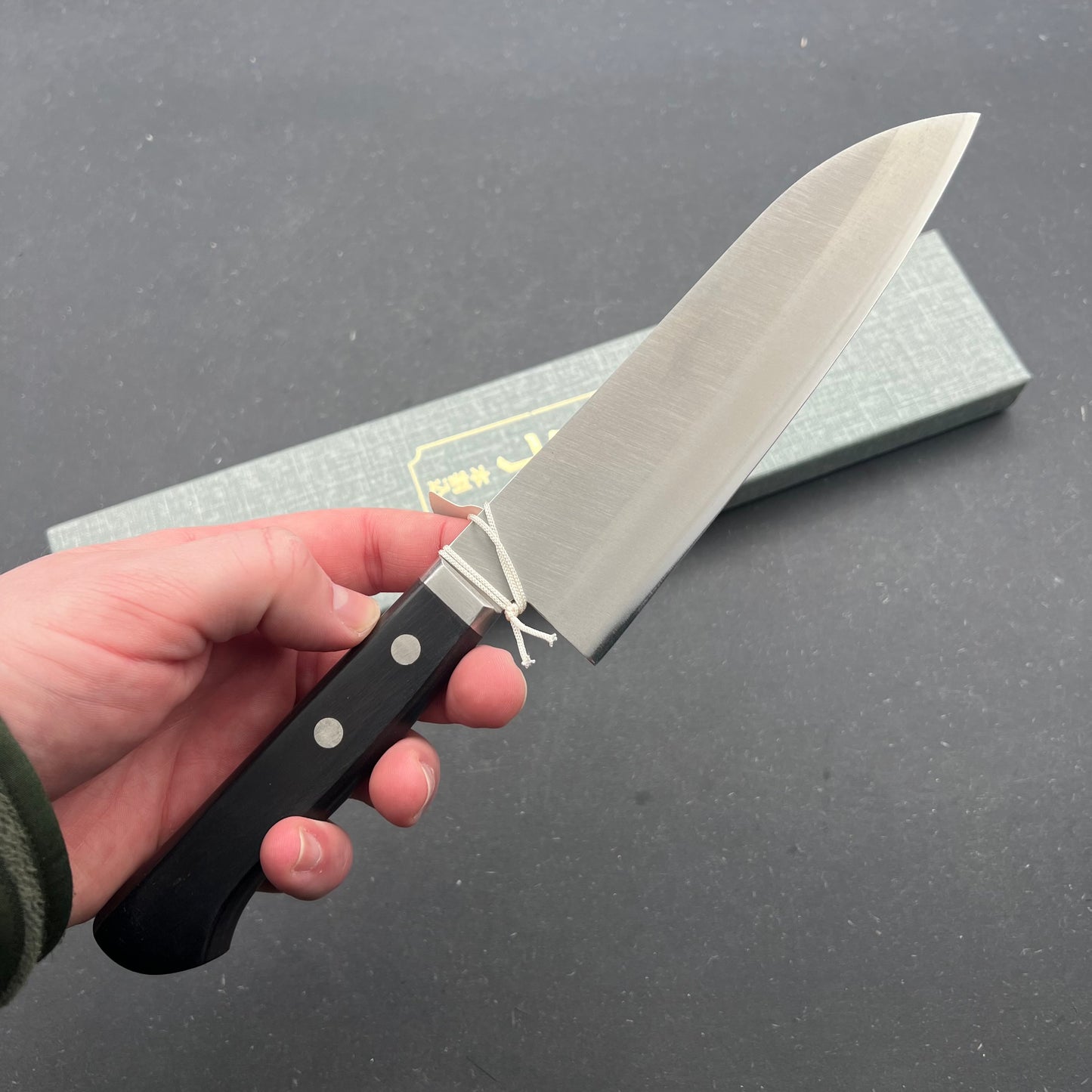 Santoku 170mm rustfri