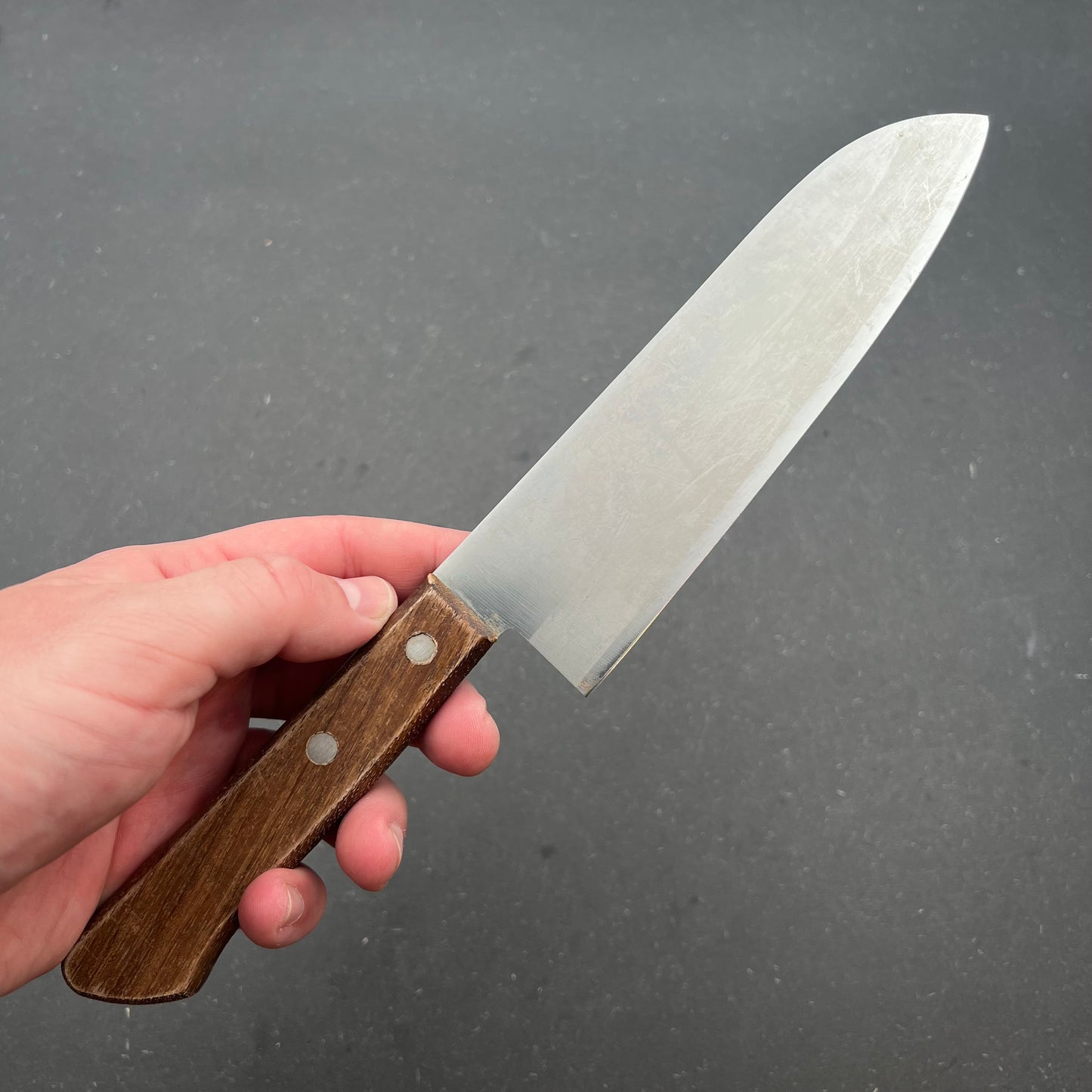 Santoku 170mm rustfri