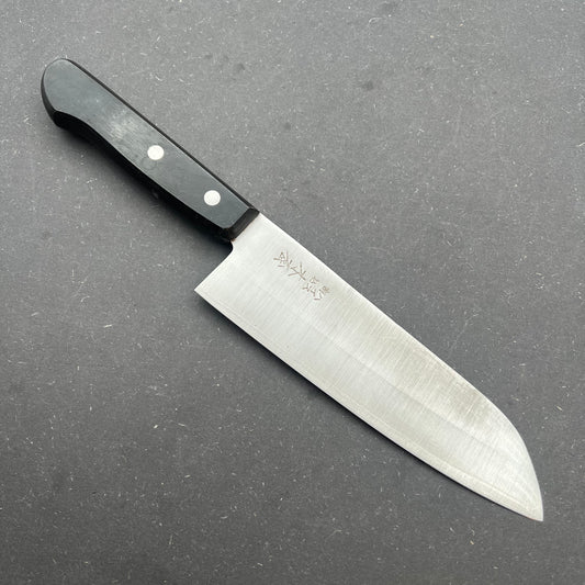 Kiya Santoku 175mm carbonkerne