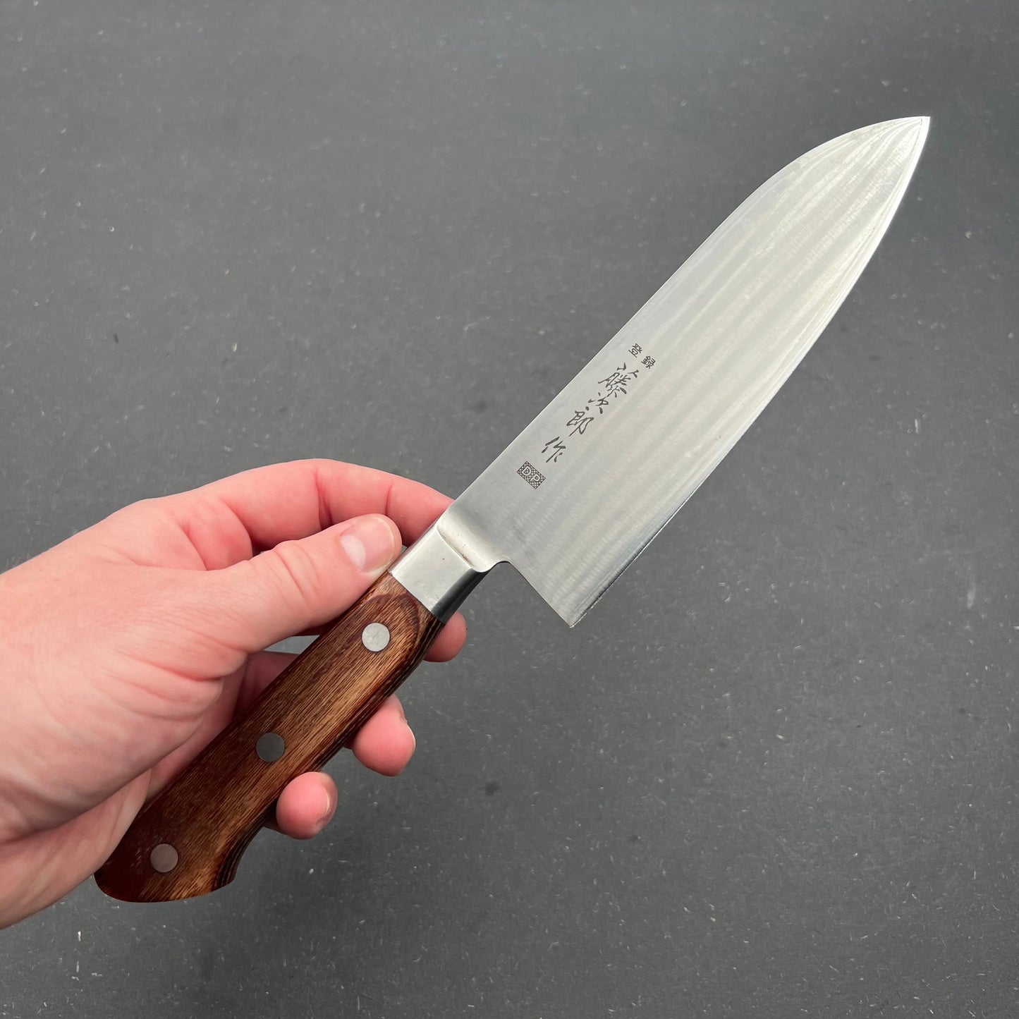 Tojiro DP Santoku 170mm rustfri