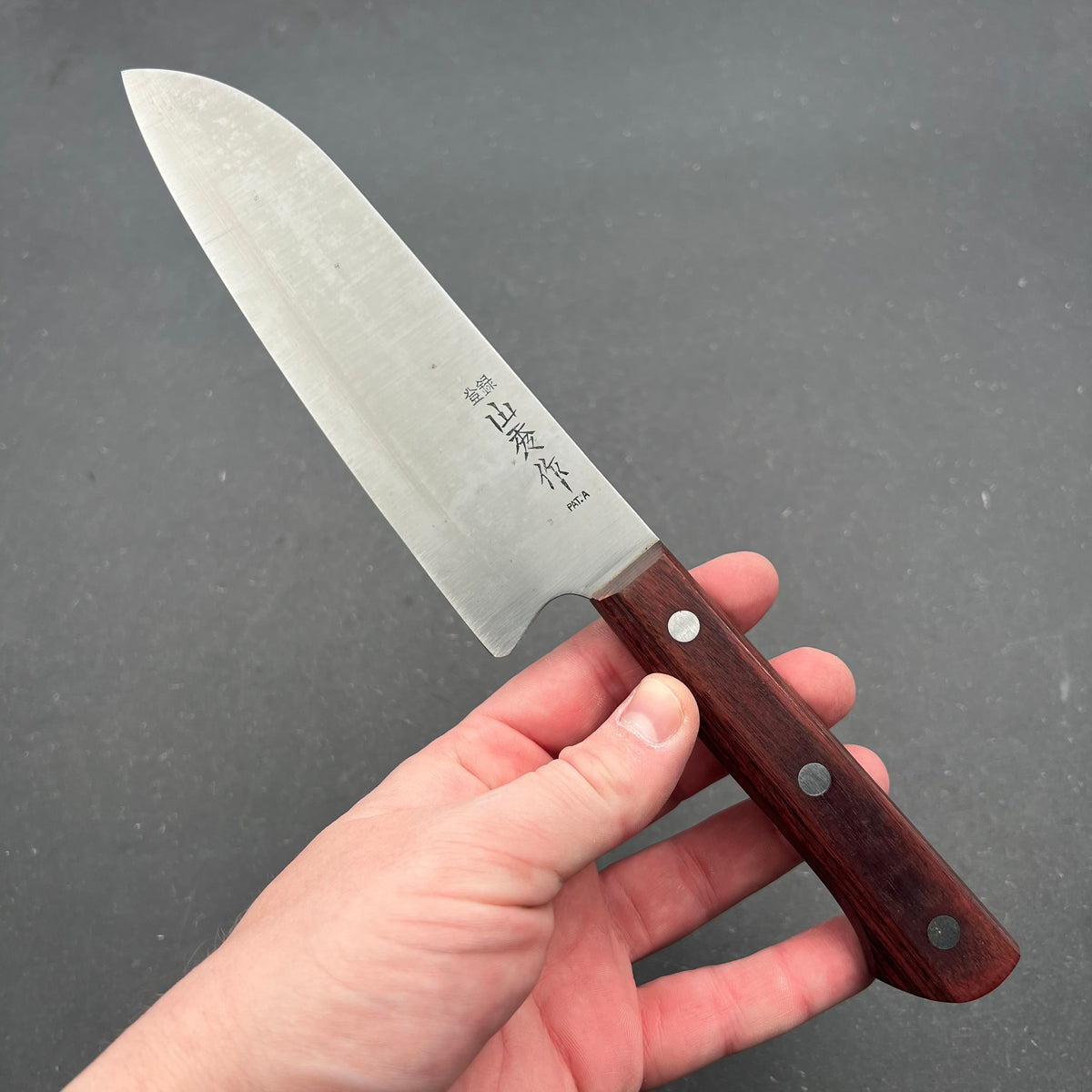 Santoku 170mm rustfri