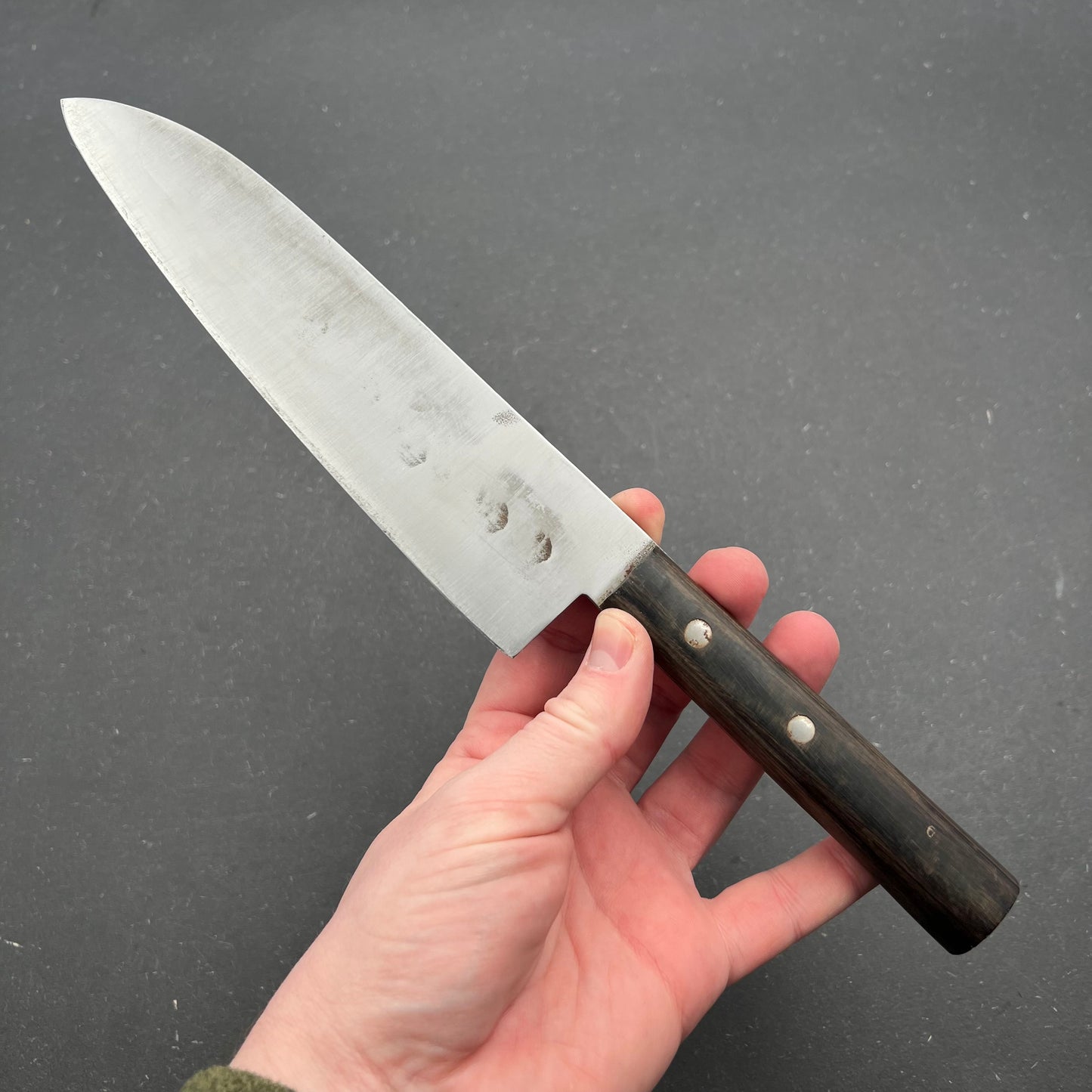 Santoku 190mm carbonkerne