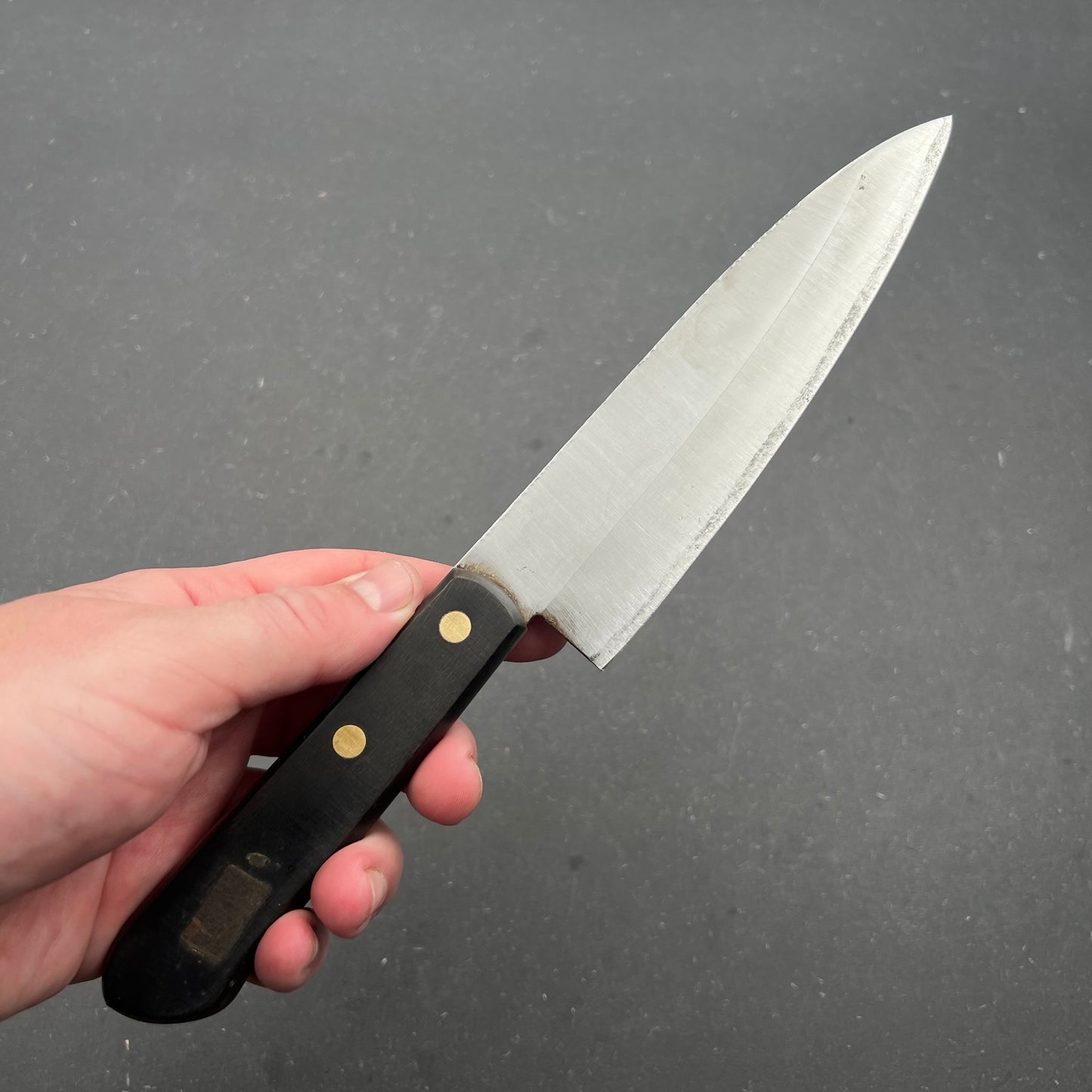 Trade Mark Santoku (workhorse grind) 160mm carbonkerne