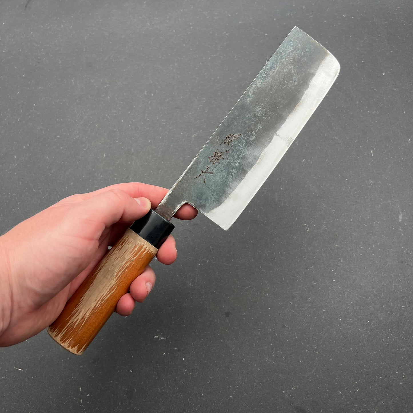 Nakiri 165mm Kurouchi Carbon