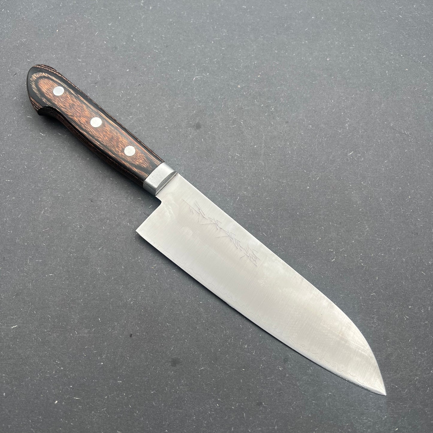 Santoku 170mm rustfri