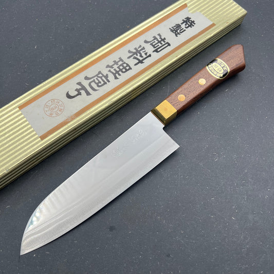 Santoku 170mm carbon