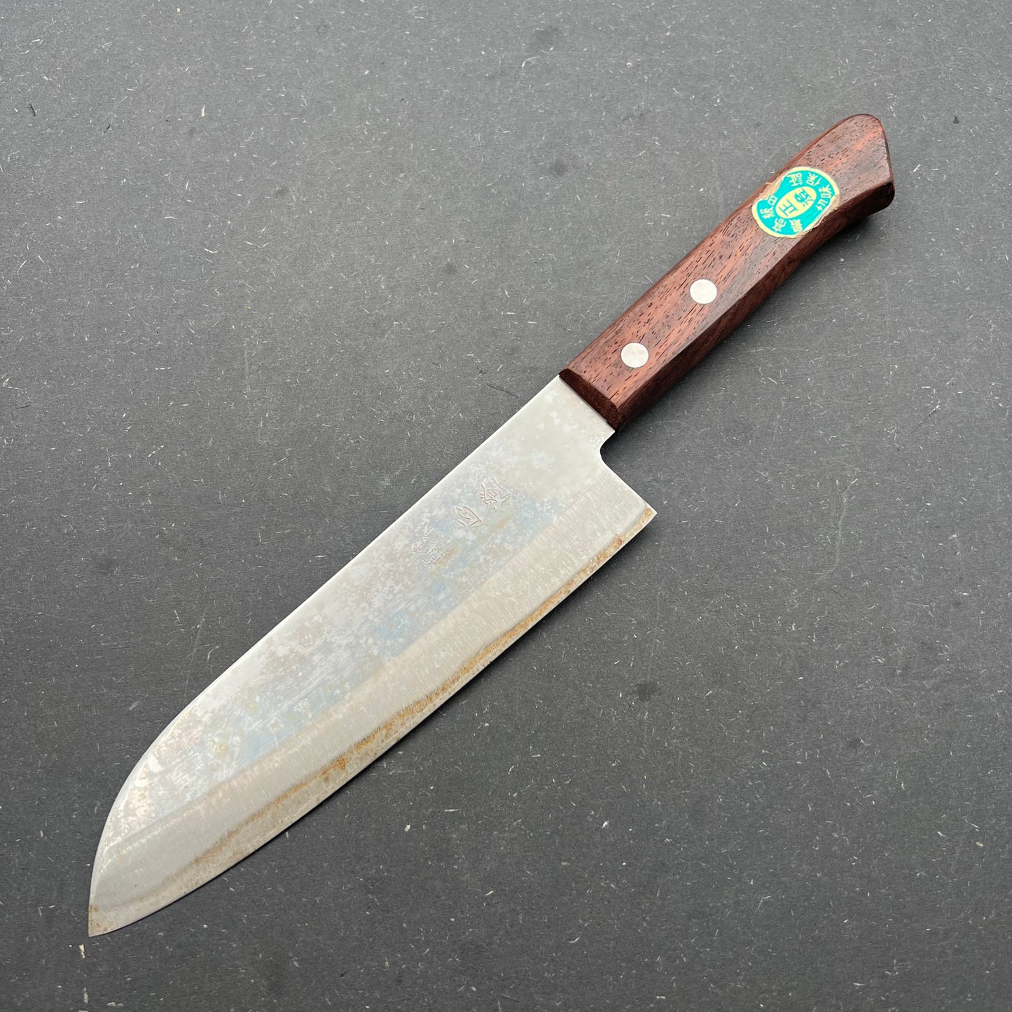 Santoku 170mm carbonkerne