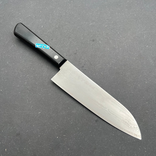 Santoku 175mm Damascus rustfri