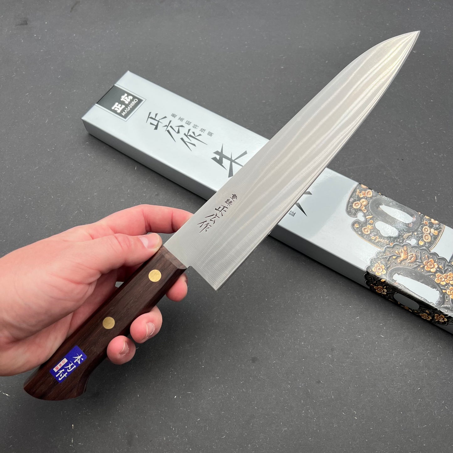 Masahiro Gyuto 240mm carbon