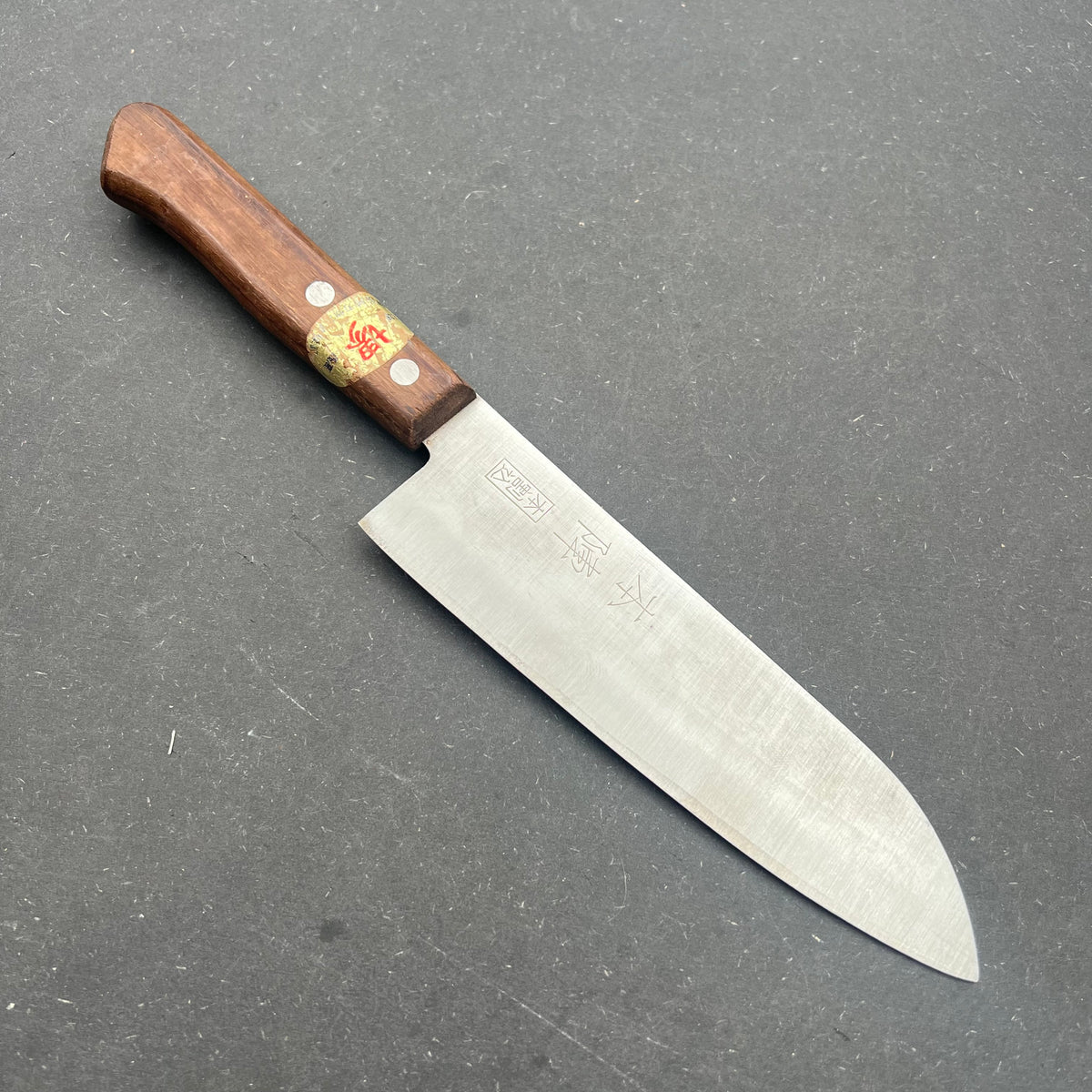 Santoku 170mm carbonkerne