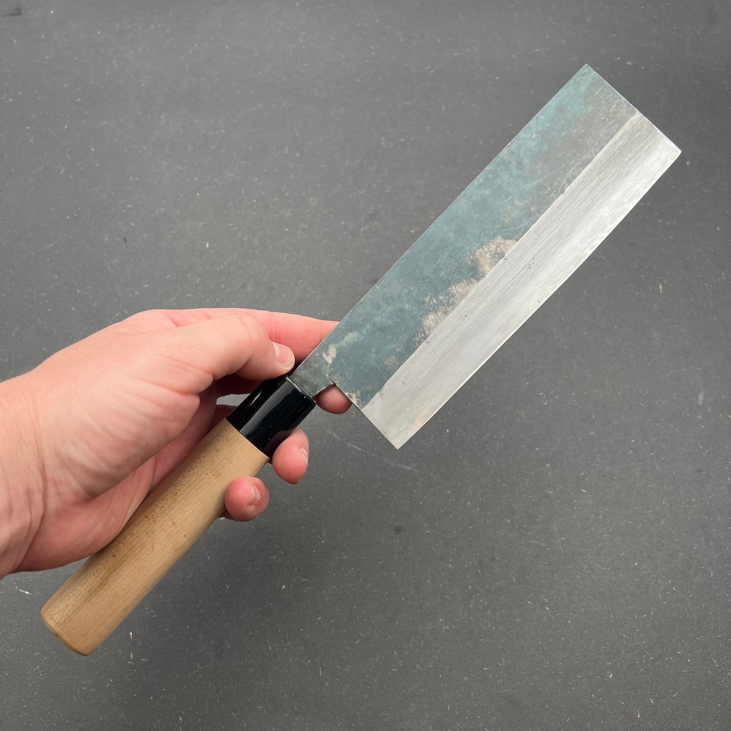 Nakiri 180mm Kurouchi Carbon