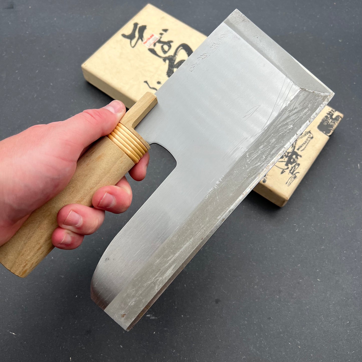 Soba Kiri 240mm carbon