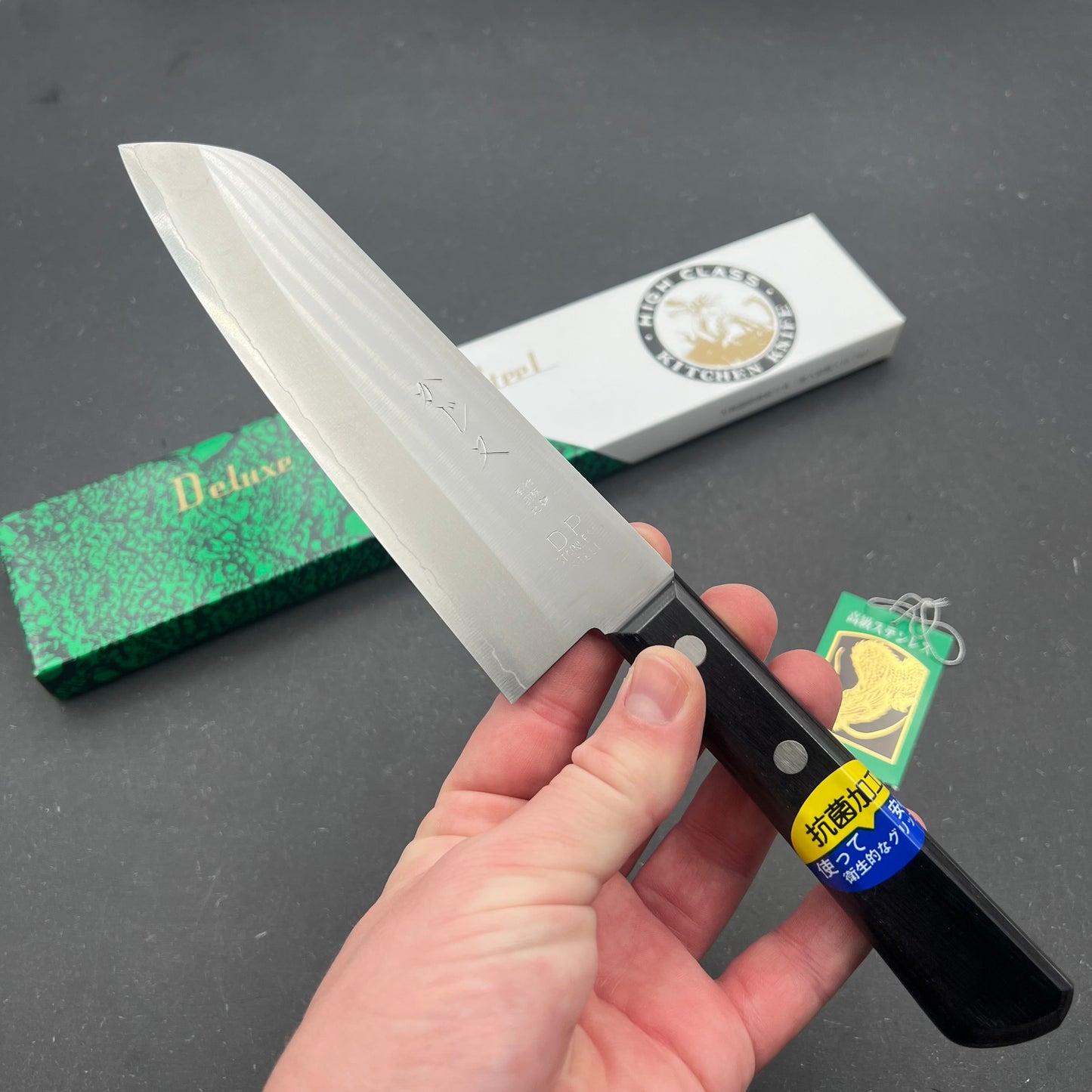 Santoku 170mm rustfri