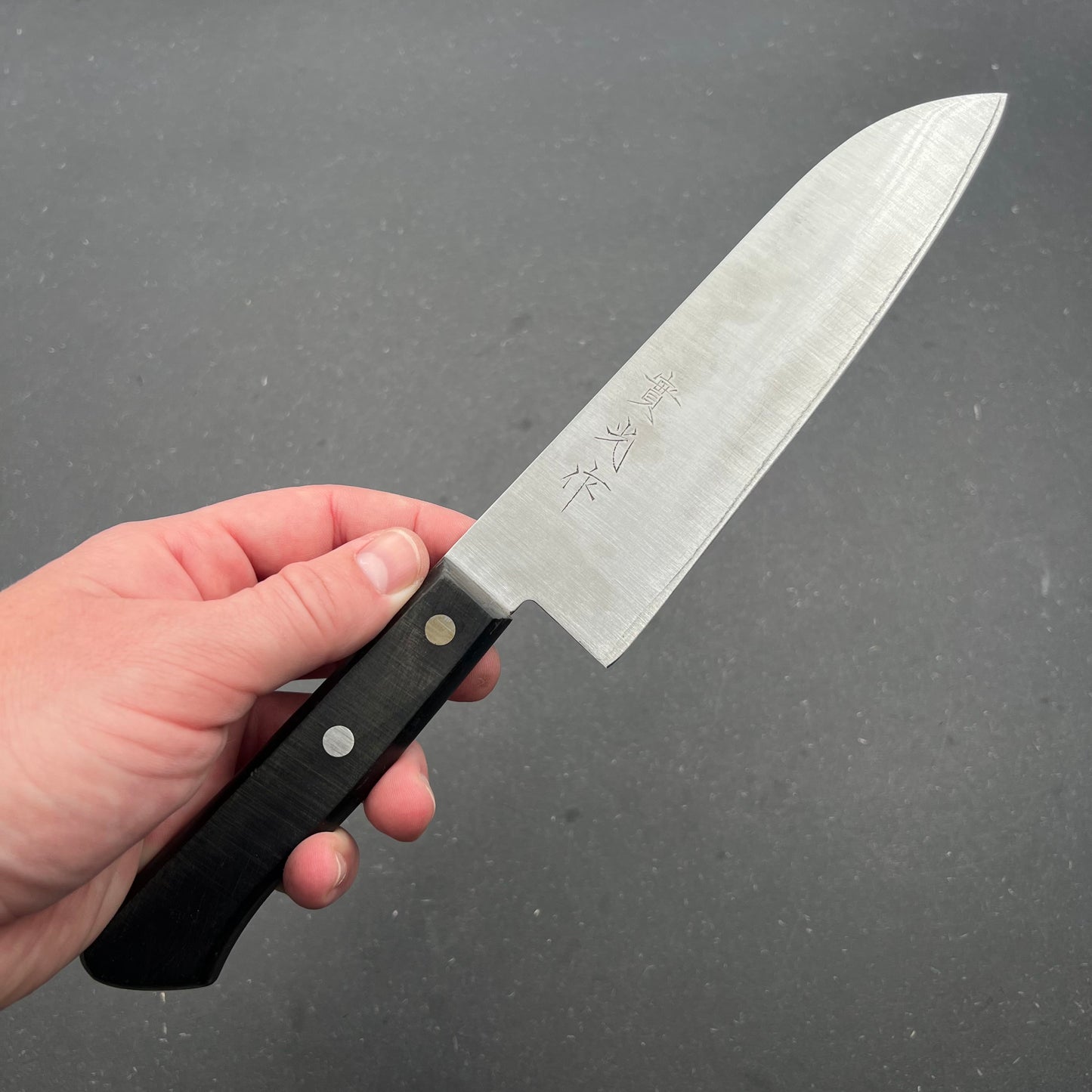 Santoku 170mm carbonkerne