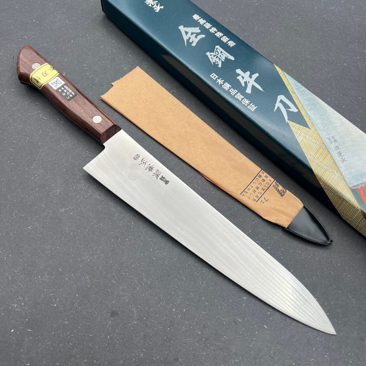 Kanetsune Minamoto Kanemasa Gyuto 210mm Carbon
