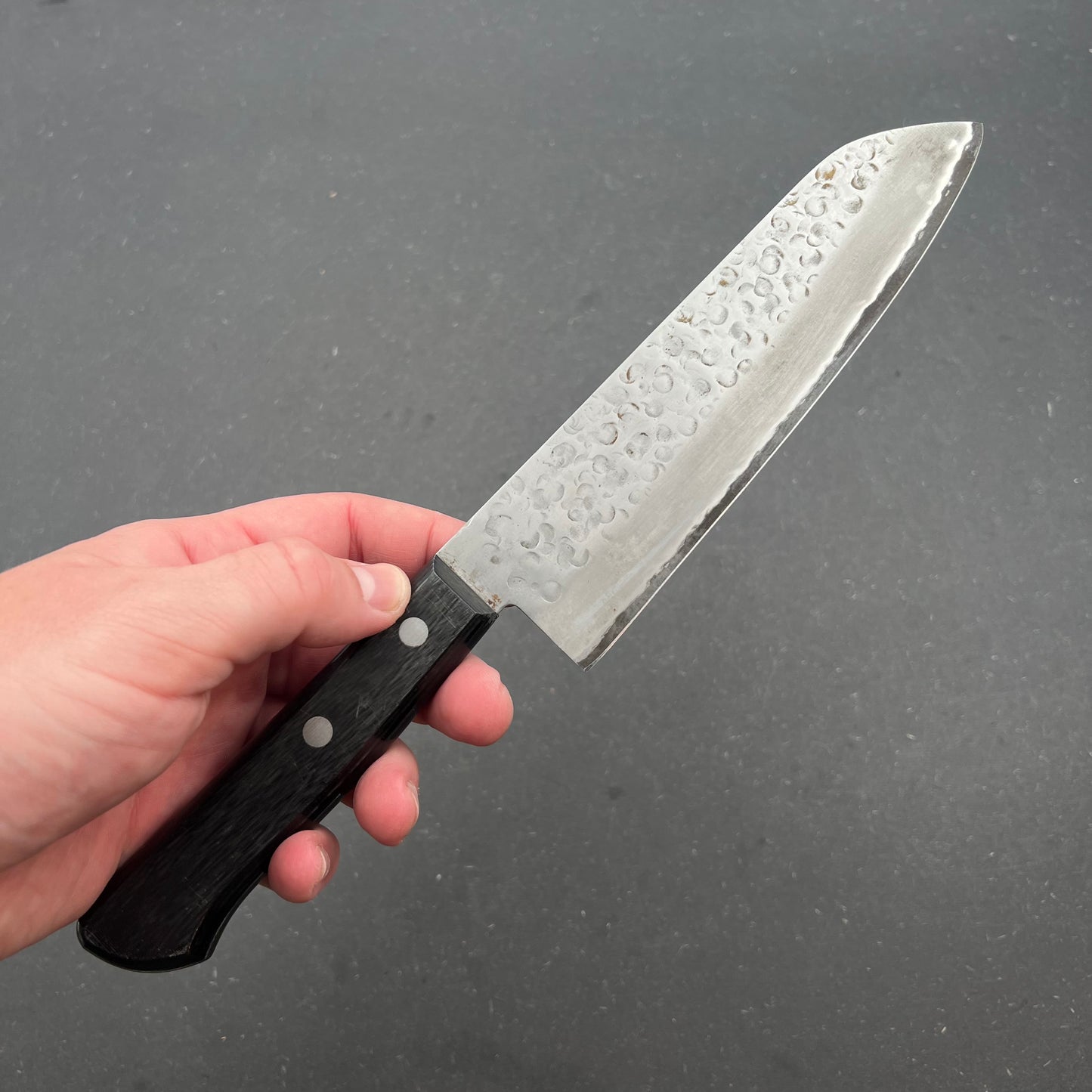 Santoku 170mm carbonkerne