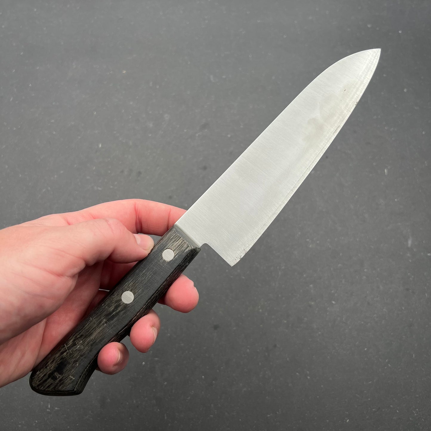 Santoku 165mm carbonkerne