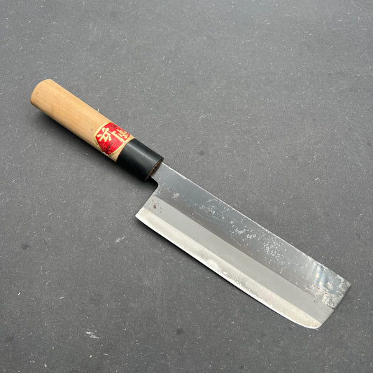 Nakiri 165mm Kurouchi carbon