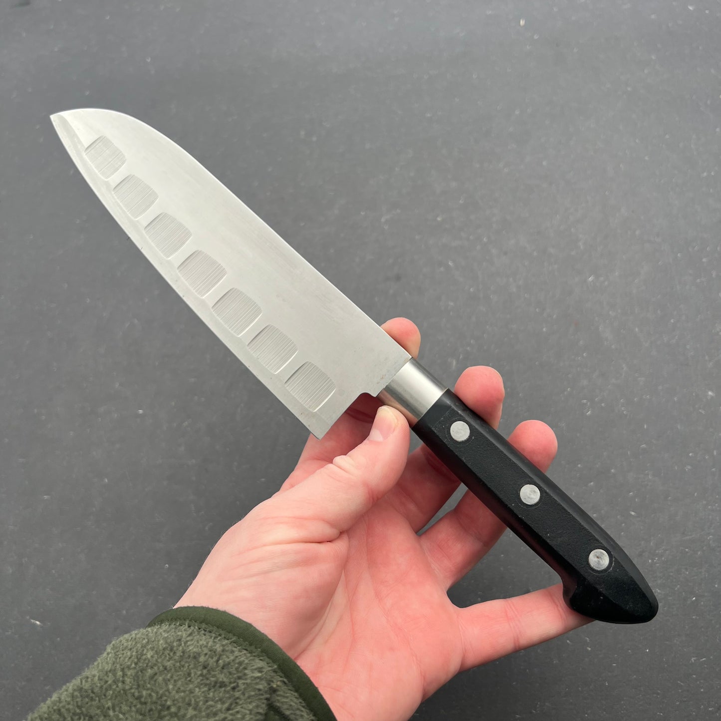 Santoku 175mm rustfri