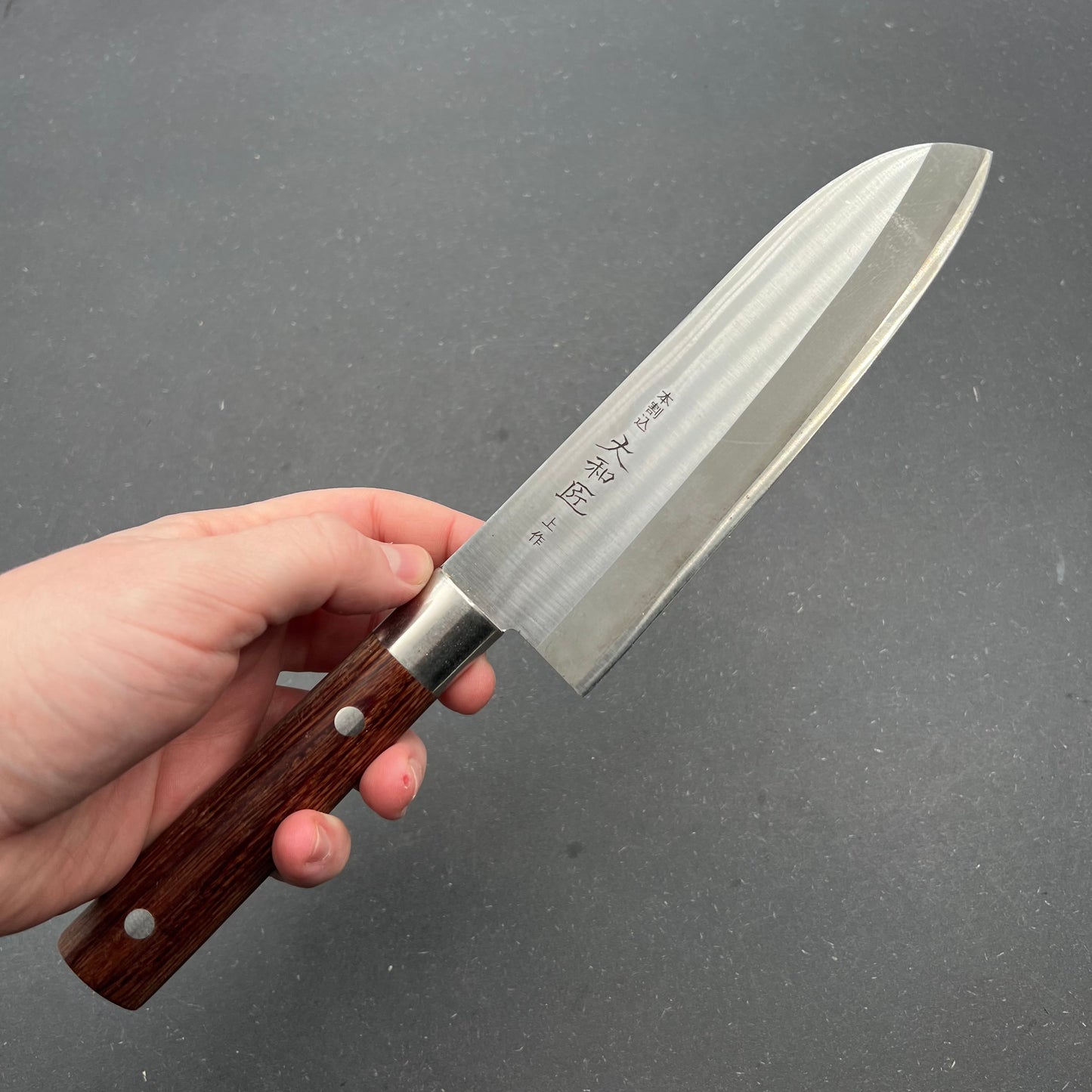 Santoku 175mm carbonkerne