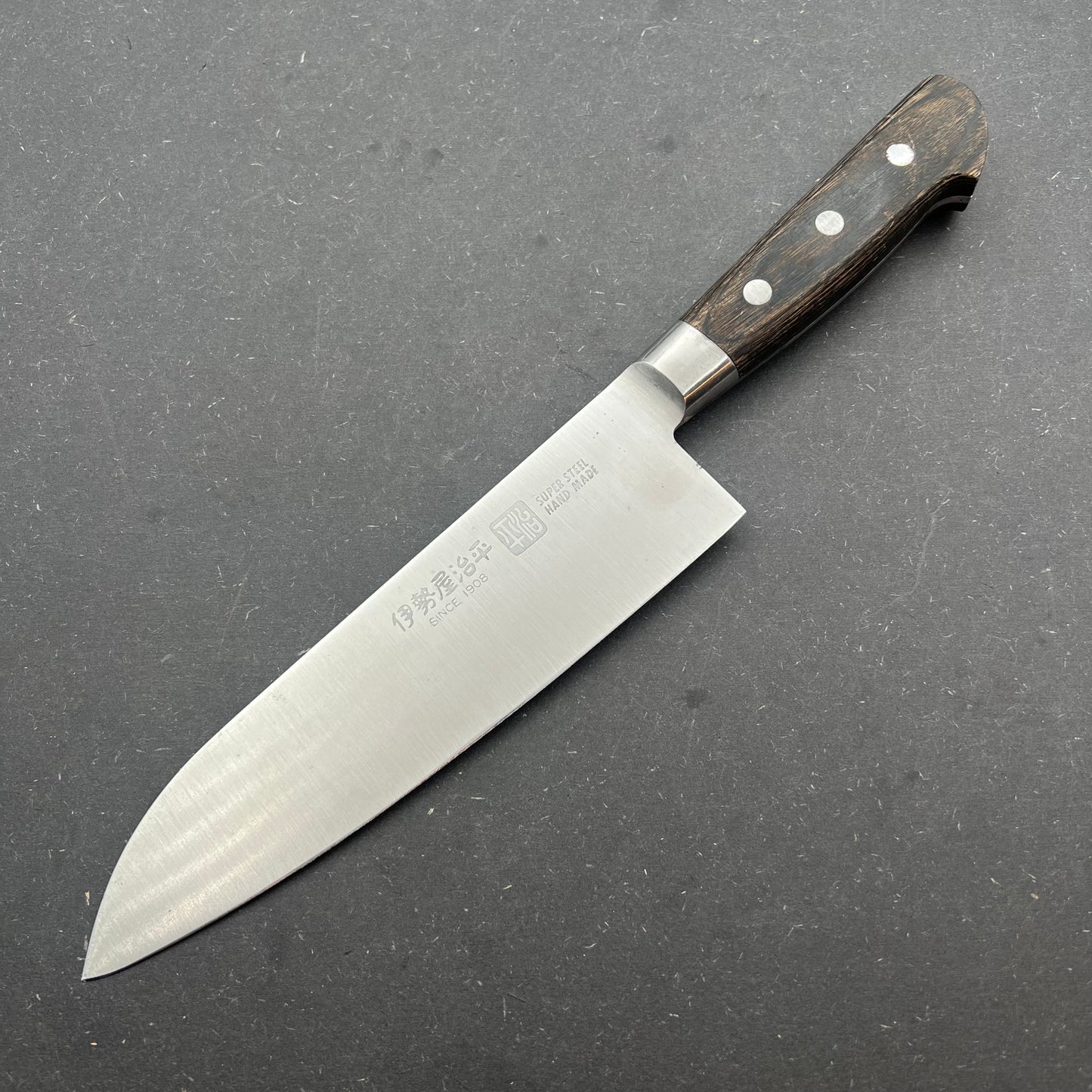 Santoku 180mm rustfri