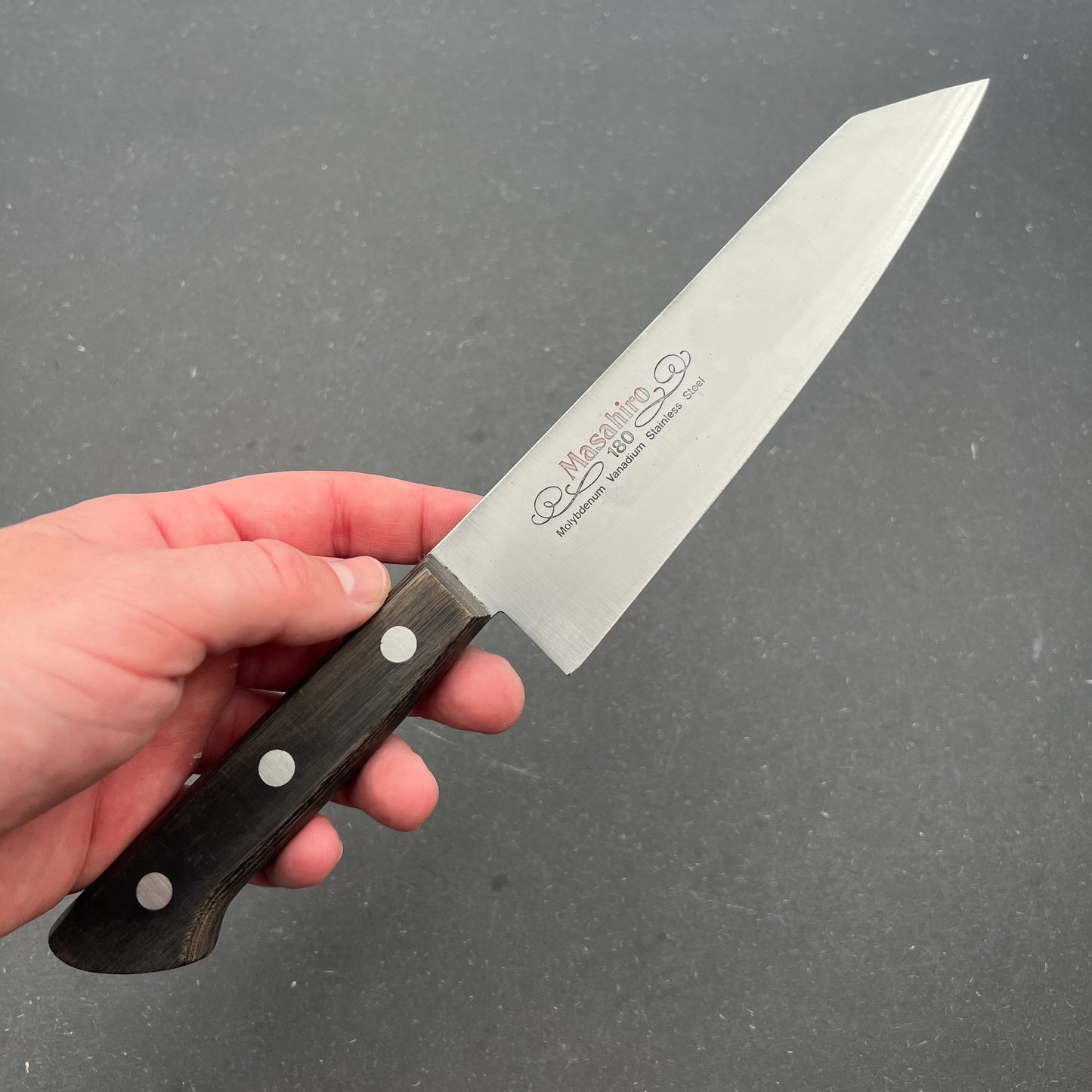 Masahiro Bunka 180mm rustfri