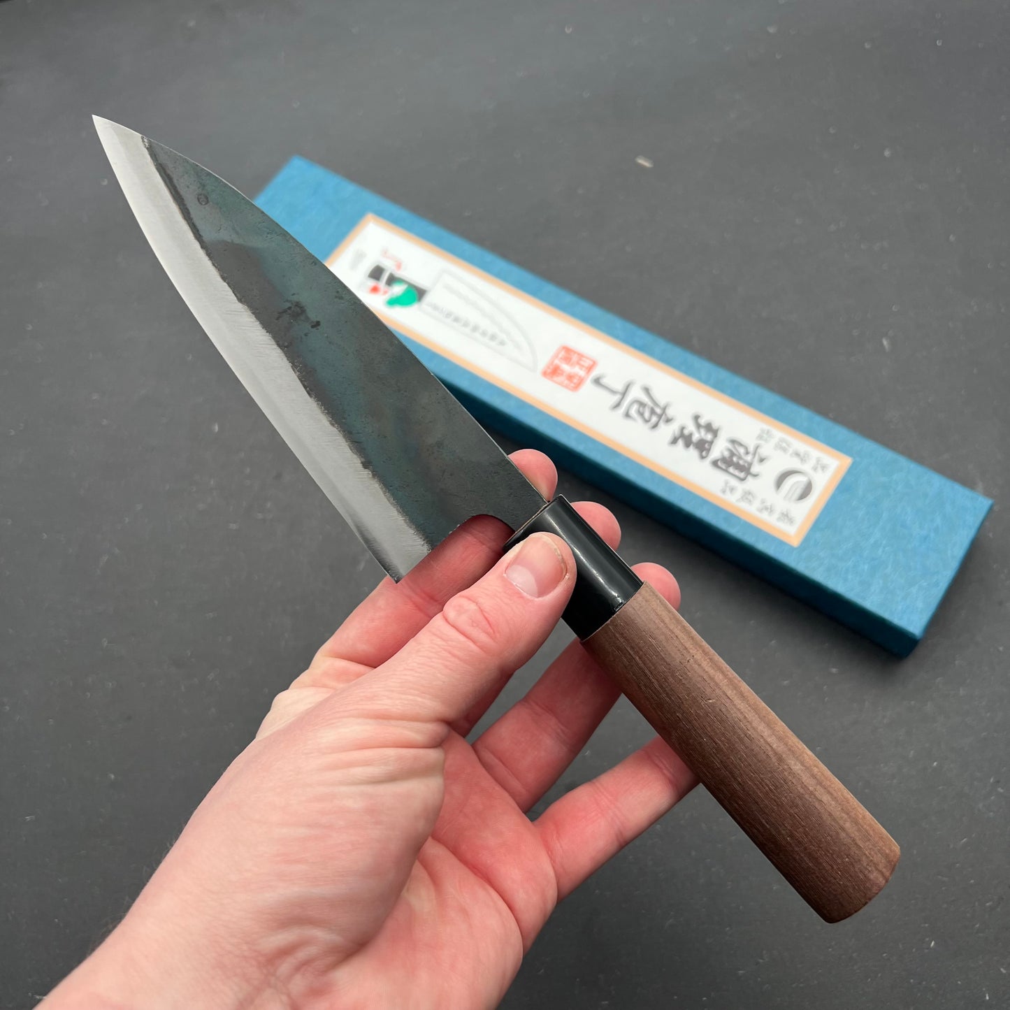 Tosa Funayuki Kurouchi Blue steel 1