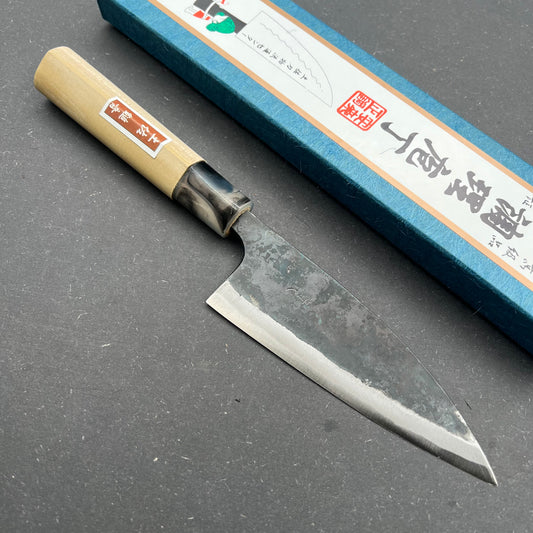 Tosa Funayuki 120mm Blue 2 carbon